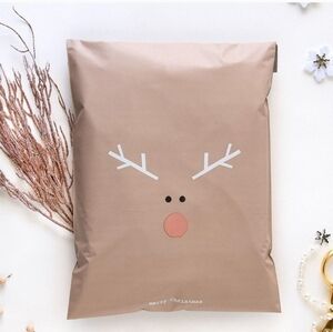 Rudolph Reindeer 10x13 Poly mailers  20pk